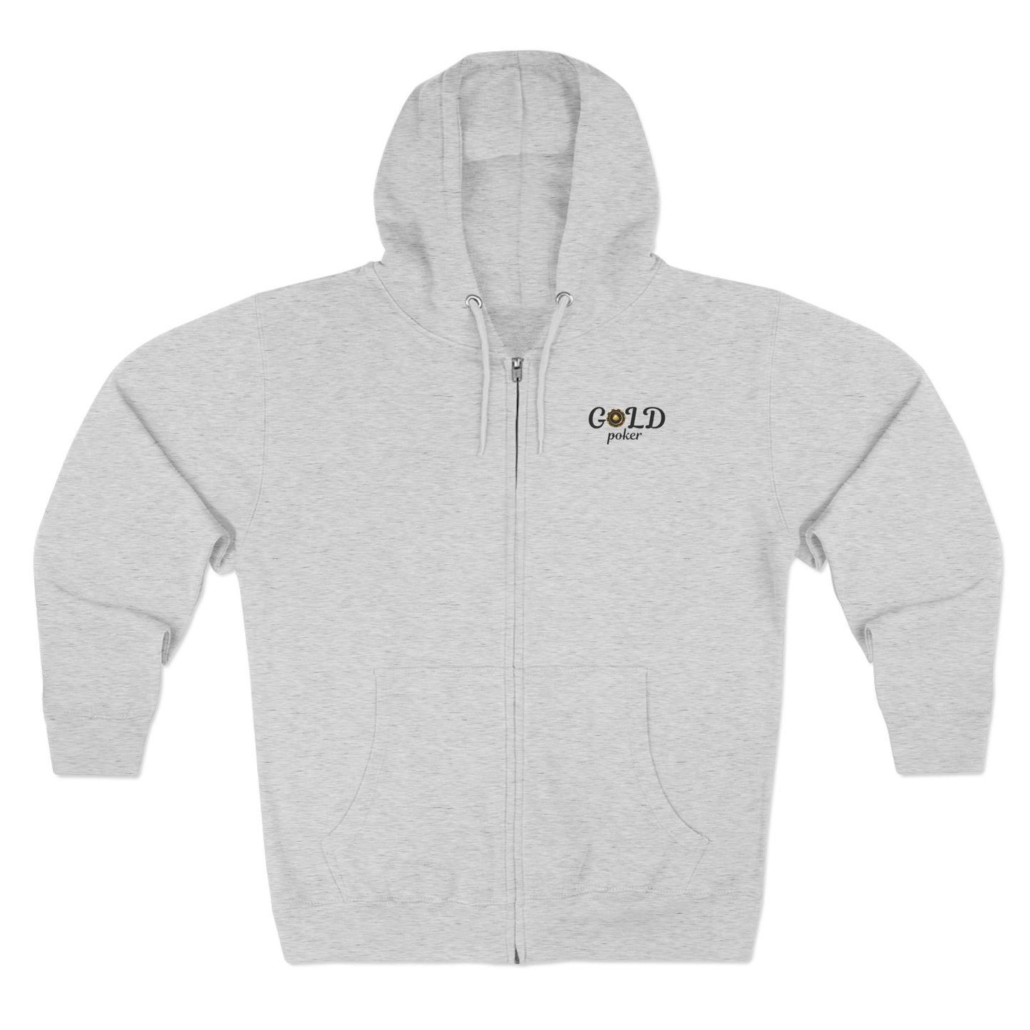 Gold Poker | Premium Zip-Up Sweater