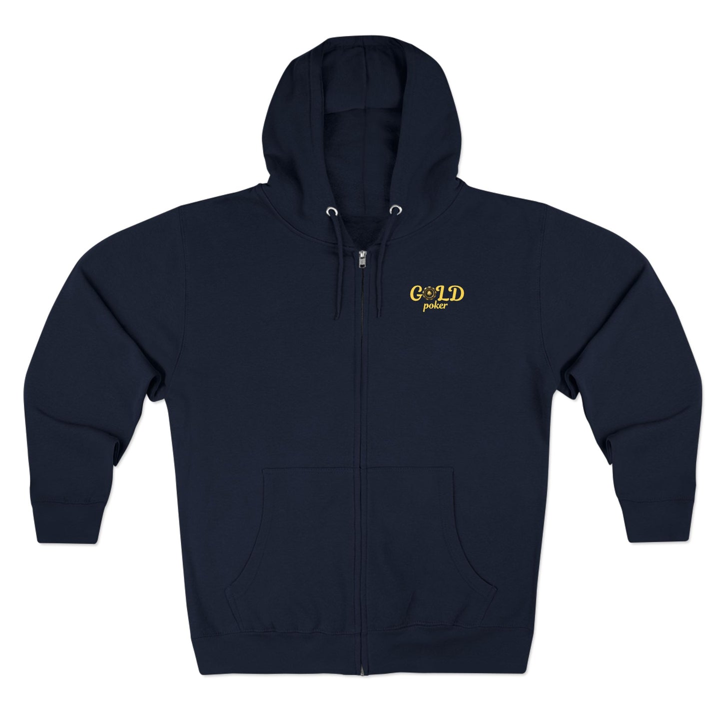 Gold Poker | Premium Zip-Up Sweater