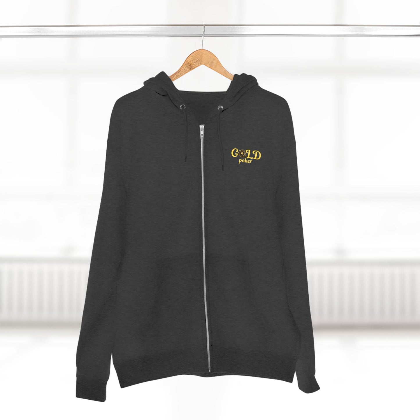 Gold Poker | Premium Zip-Up Sweater