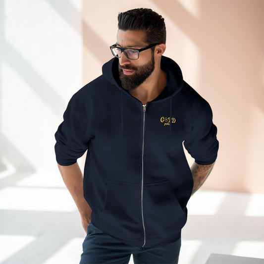 Gold Poker | Premium Zip-Up Sweater