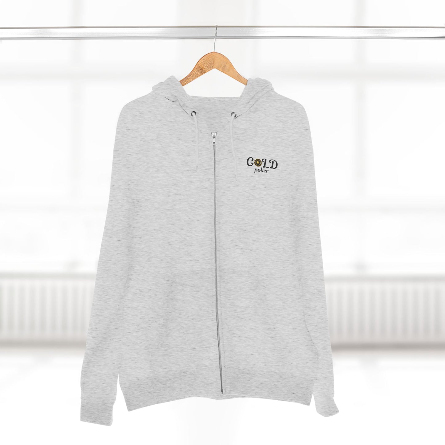 Gold Poker | Premium Zip-Up Sweater