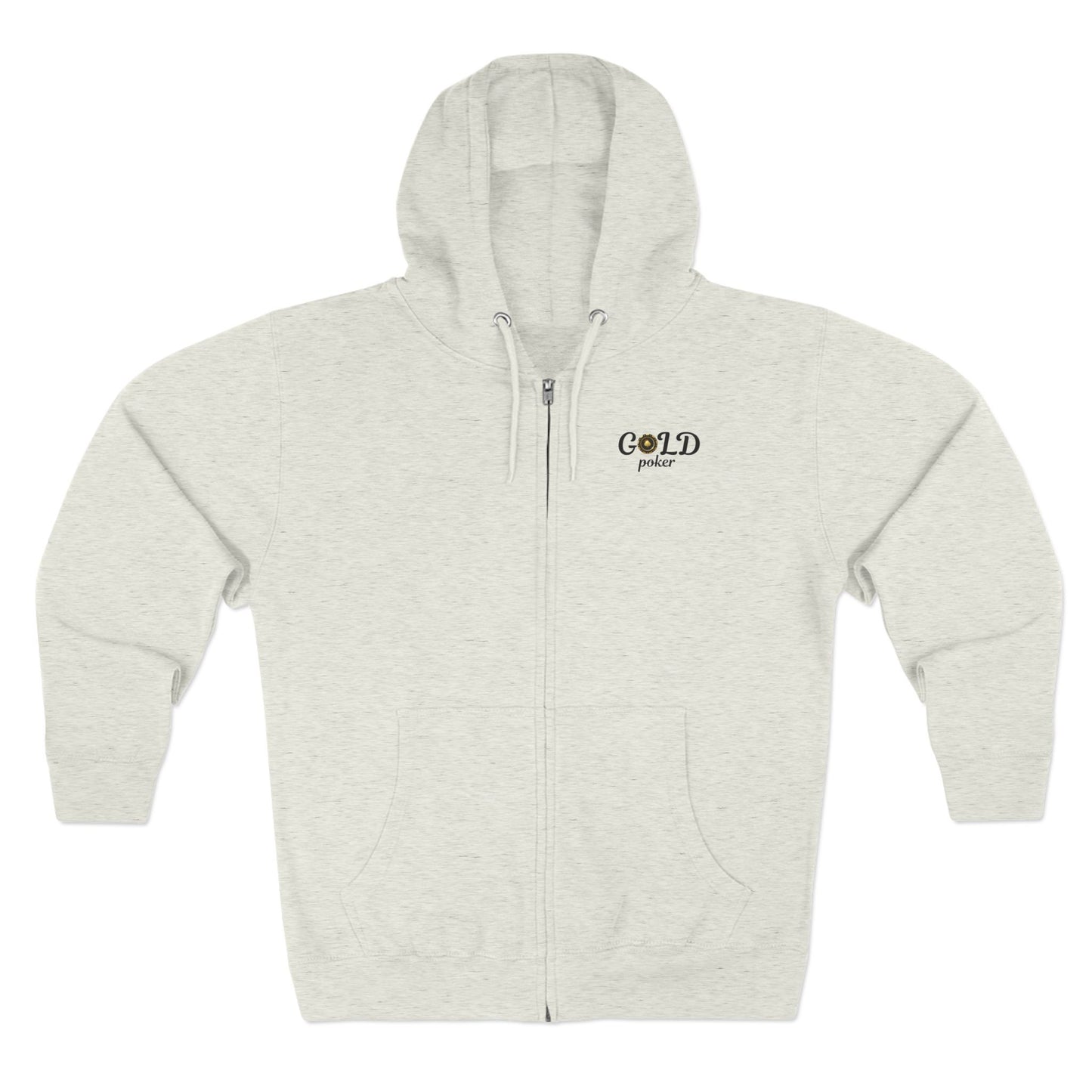 Gold Poker | Premium Zip-Up Sweater