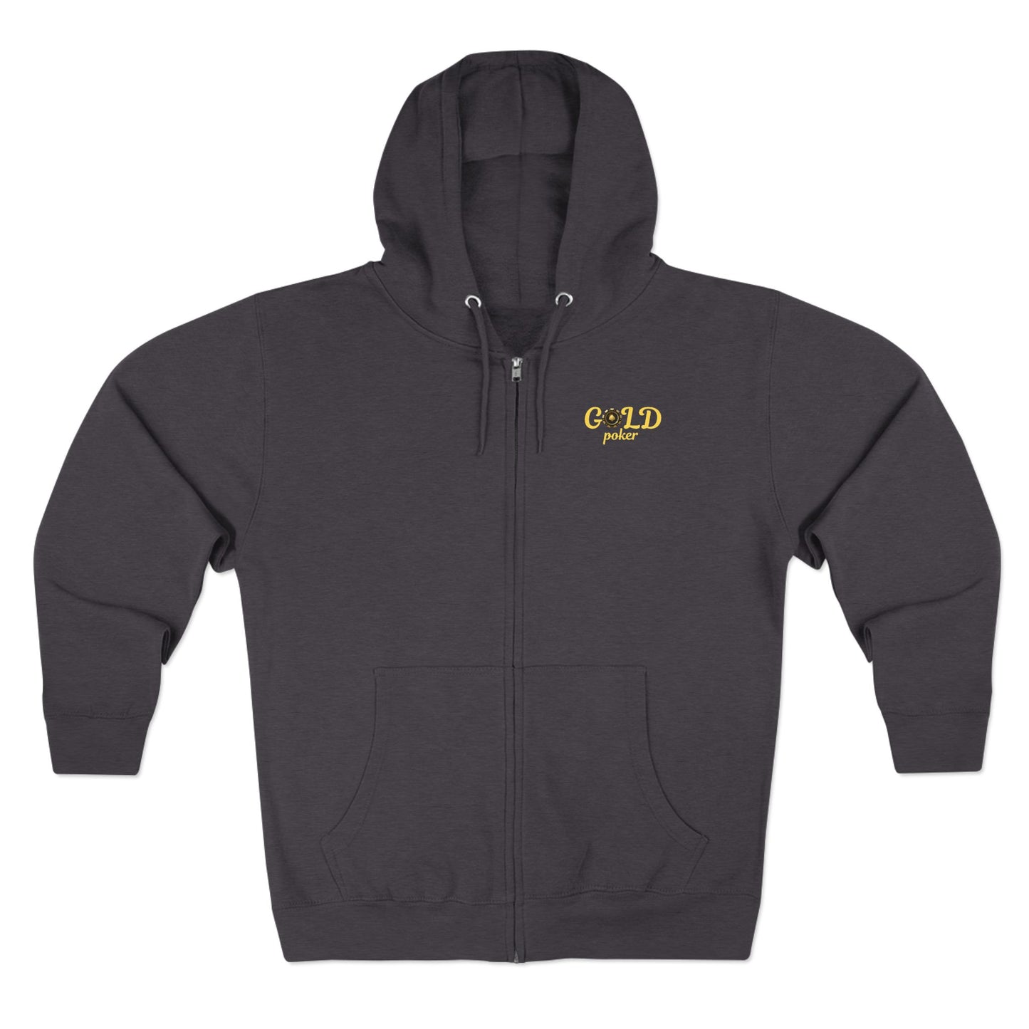 Gold Poker | Premium Zip-Up Sweater